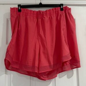 Athleta Women's Plus 3X Hot Pink Athletic Shorts Running Yoga Fitness